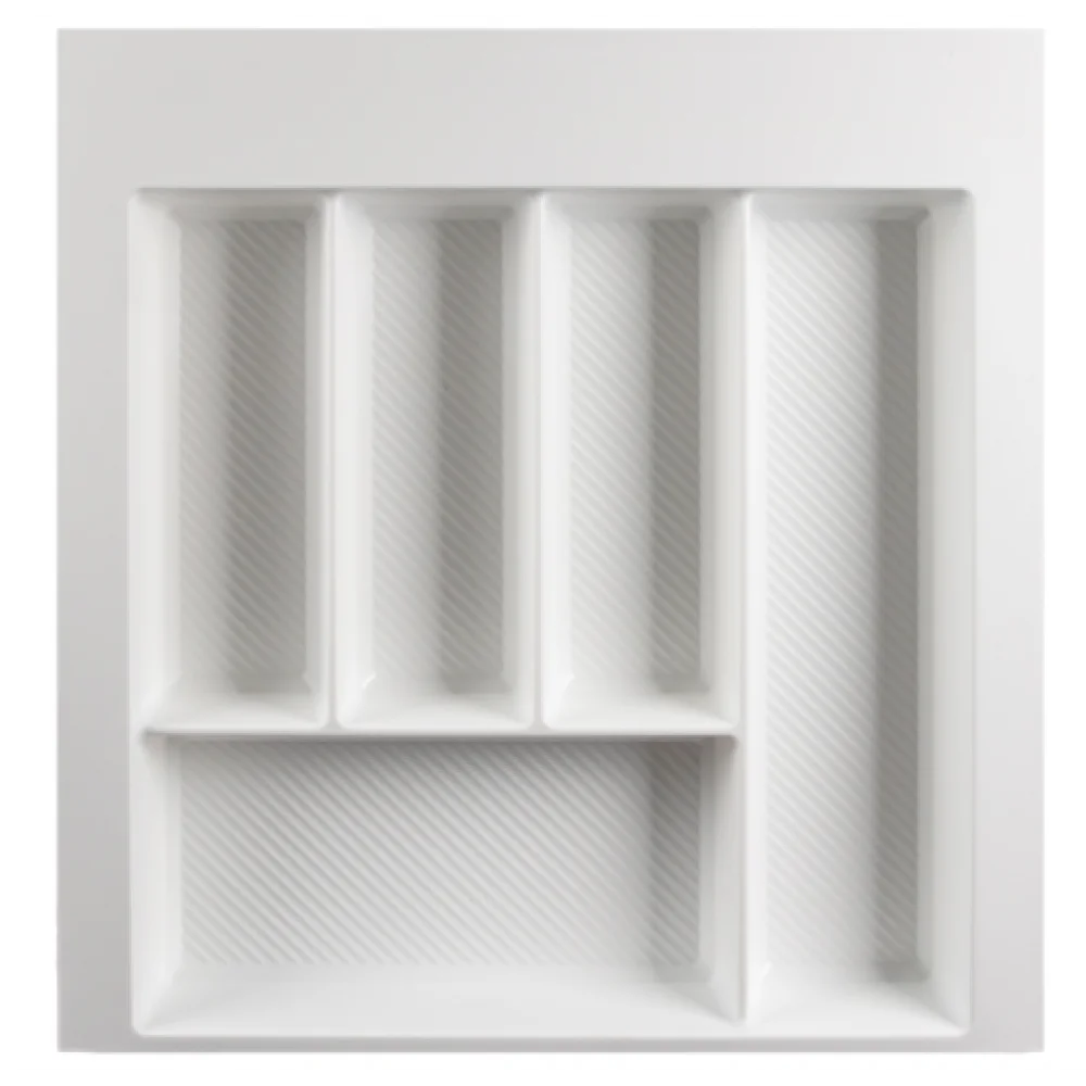 Лоток для столових приборів Muller 490х450 мм Білий матовий (SO0942)