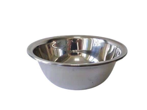 Миска кухонная глубокая из нержавеющей стали матовая 1,9 л 24x9,5 см (19507)