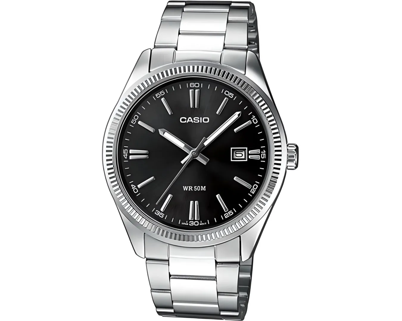 Наручные часы мужские Casio MTP-1302D-1AVEF d 39 мм Серебряный (2451740853)
