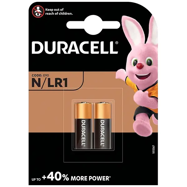 Батарейка Duracell LR1 на блістері