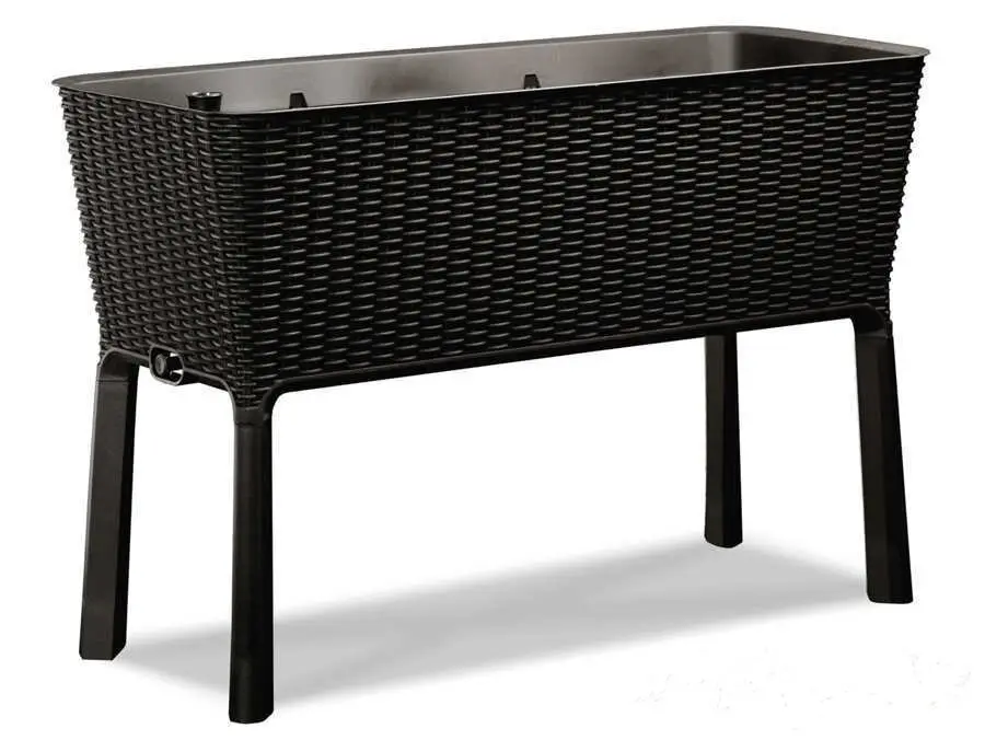 Горшок цветочный Keter Easy Grow с системой полива на ножках (CNT00012178)