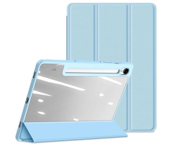 Чехол-книжка Glass Magnet Flip Cover Samsung Tab S10 FE+ Голубой Чехол-книжка Glass Magnet Flip Cover Samsung Tab S10 FE+ Голубой