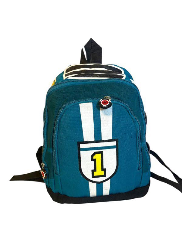 Детский рюкзак TESSA Формула1 29x25x14 см 10 л Бирюзовый (611)