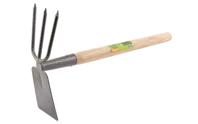 Сапа Mastertool Нептун з подовженою дерев'яною ручкою 380х190х70 мм (14-6194)