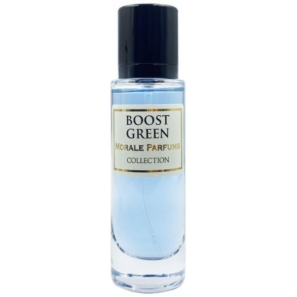 Парфюмированная вода для мужчин Morale Parfums Boost Green версия Hugo Hugo Boss Man you go 30 мл