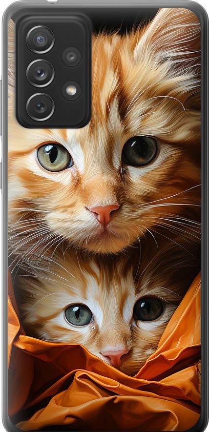 Чехол на Samsung Galaxy A72 A725F Котики 2 (5664u-2247-42517)