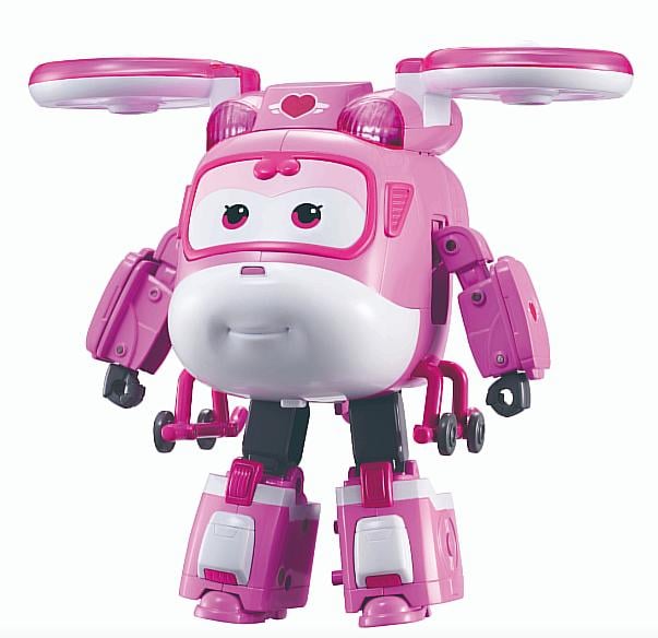 Дитяча ігрова фігурка Super Wings Transforming-Supercharge Dizzy зі світлом та звуком (EU740433) - фото 1