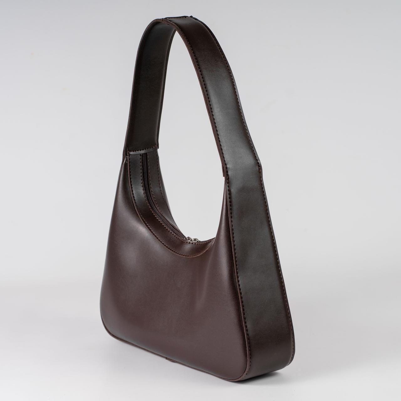 Сумка женская багет XENIA № 31-24 Коричневий - фото 2 Сумка женская багет XENIA № 31-24 Коричневий - фото 2