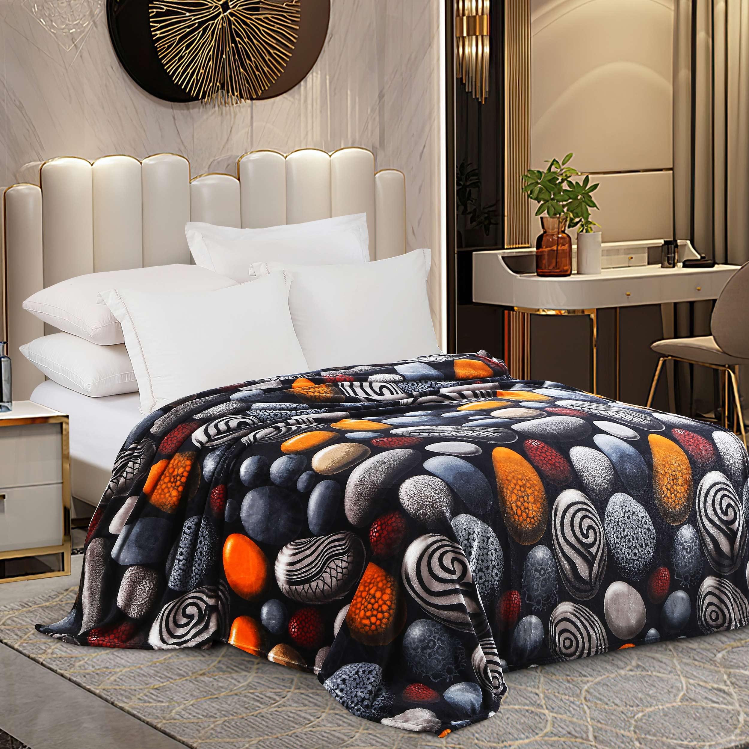 Плед флісовий Магічні камені 150x200 см (8187)