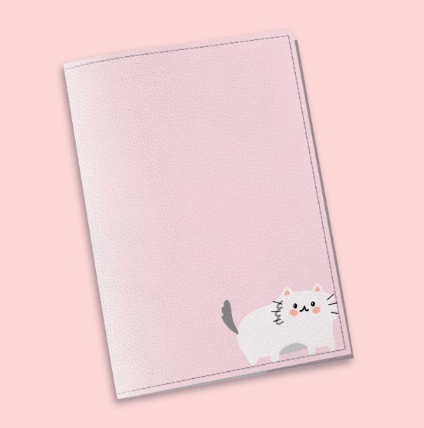 Обложка на паспорт The cover Кот 9,6х13,3 см (913127)