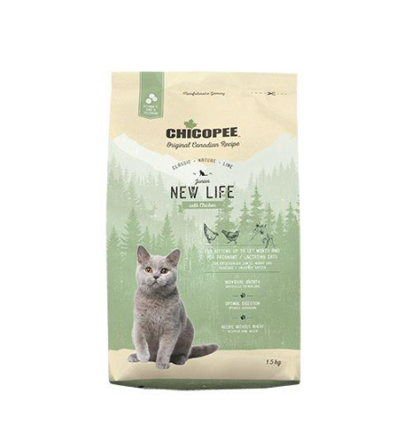 Корм сухий для котів Chicopee CNL Junior New Life Chicken 1,5 кг (017916)