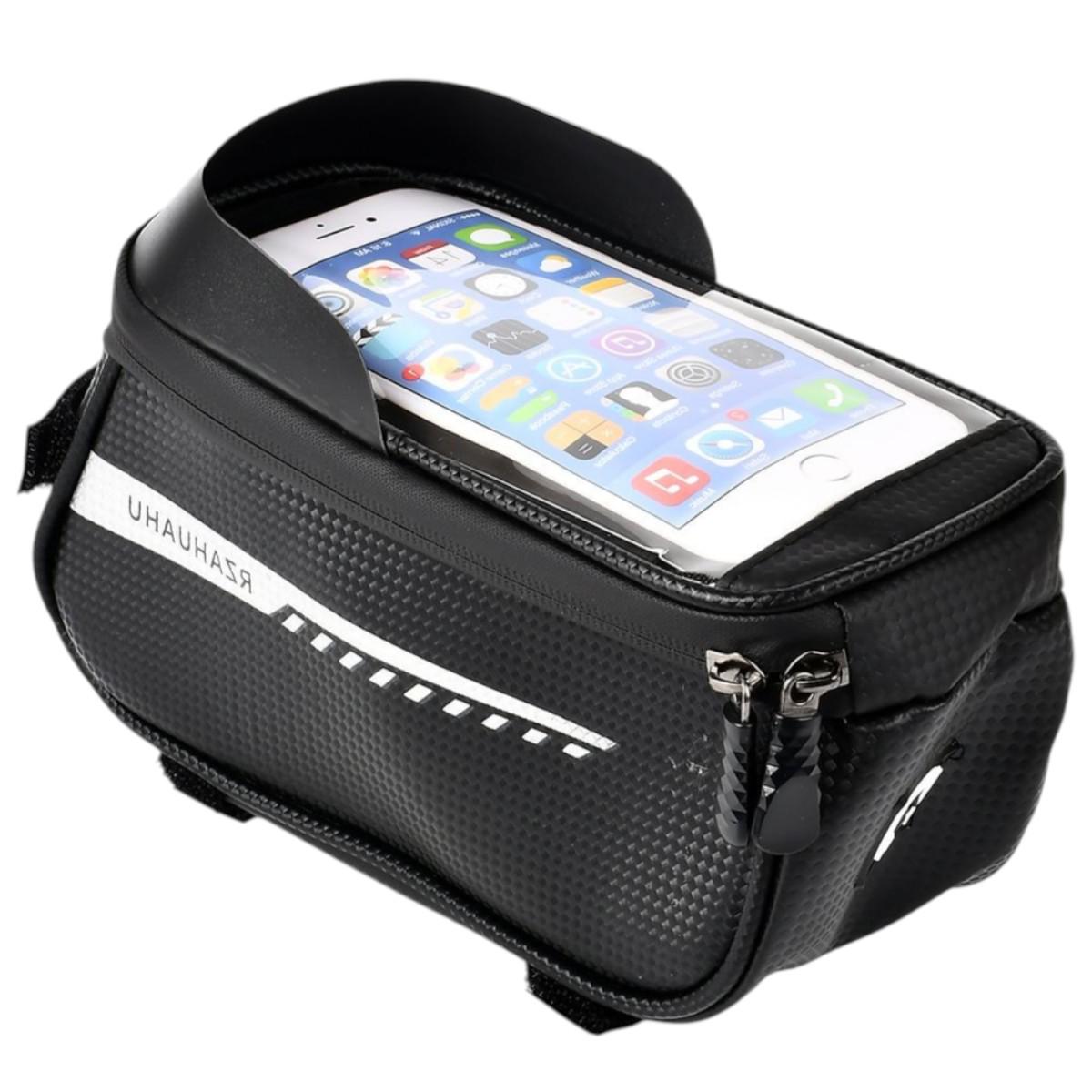 Сумка велосипедная на раму Rzahuahu для телефона до 6,5" водонепроницаемая (VL97776) Сумка велосипедная на раму Rzahuahu для телефона до 6,5" водонепроницаемая (VL97776)