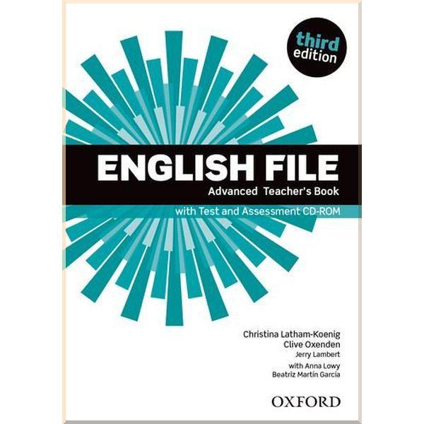 Книга для учителя English File Third Edition Advanced Teacher's Book with Test and Assessment CD-ROM