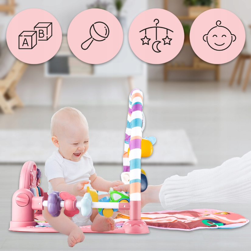 Килимок розвиваючий з піаніно MalPlay 60x76 см - фото 4 Килимок розвиваючий з піаніно MalPlay 60x76 см - фото 4