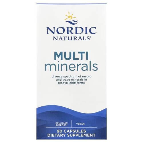Минеральные комплексы Nordic Naturals Multi Minerals 90 капс. (NOR-01538)