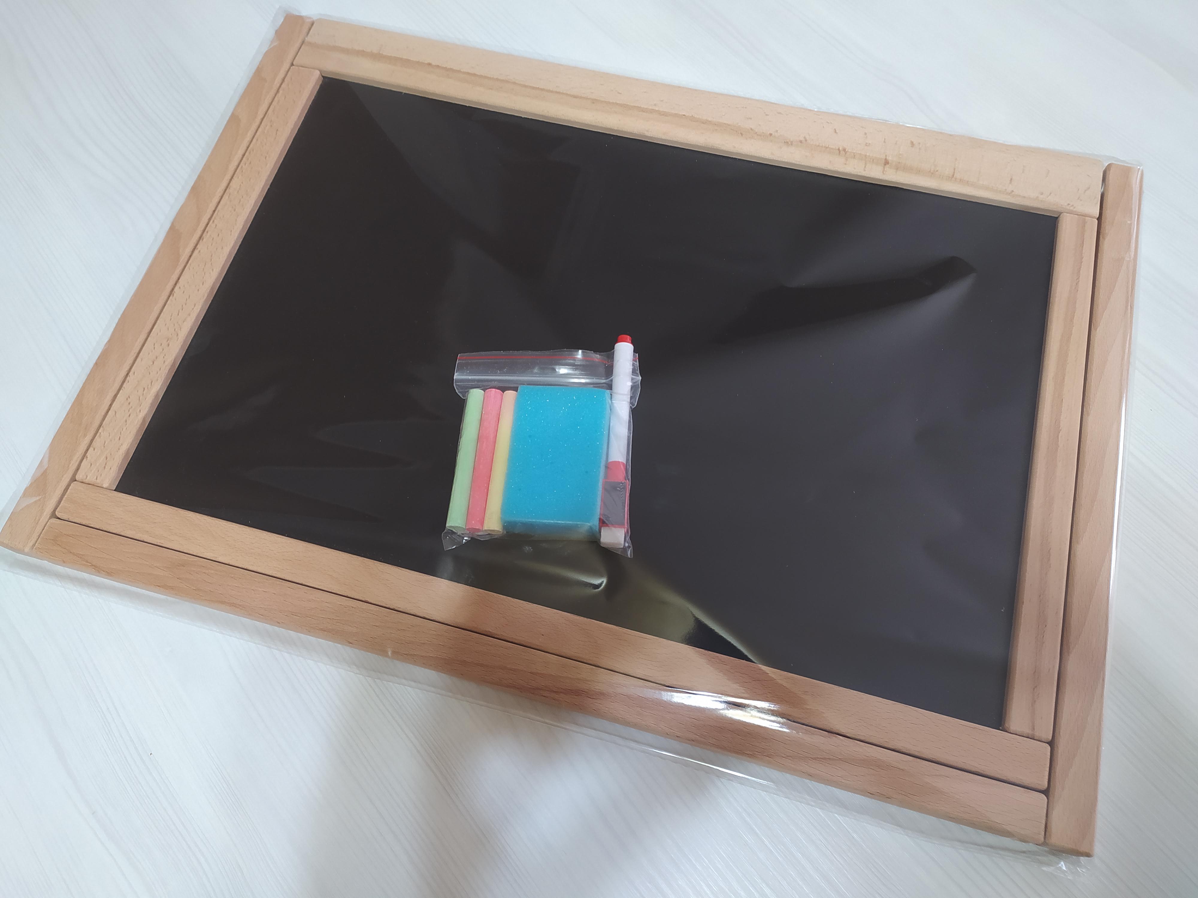 Мольберт настільний двосторонній магнітний дерев'яний 3в1 52x37x2 см (4310) - фото 4