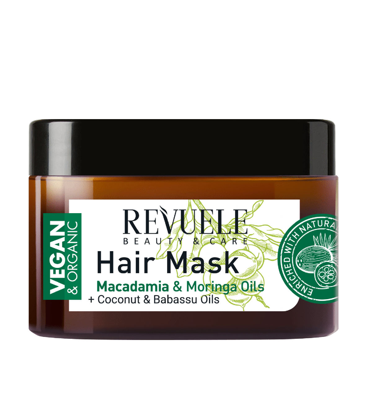 Маска для волос Revuele Vegan & Organic 360 мл