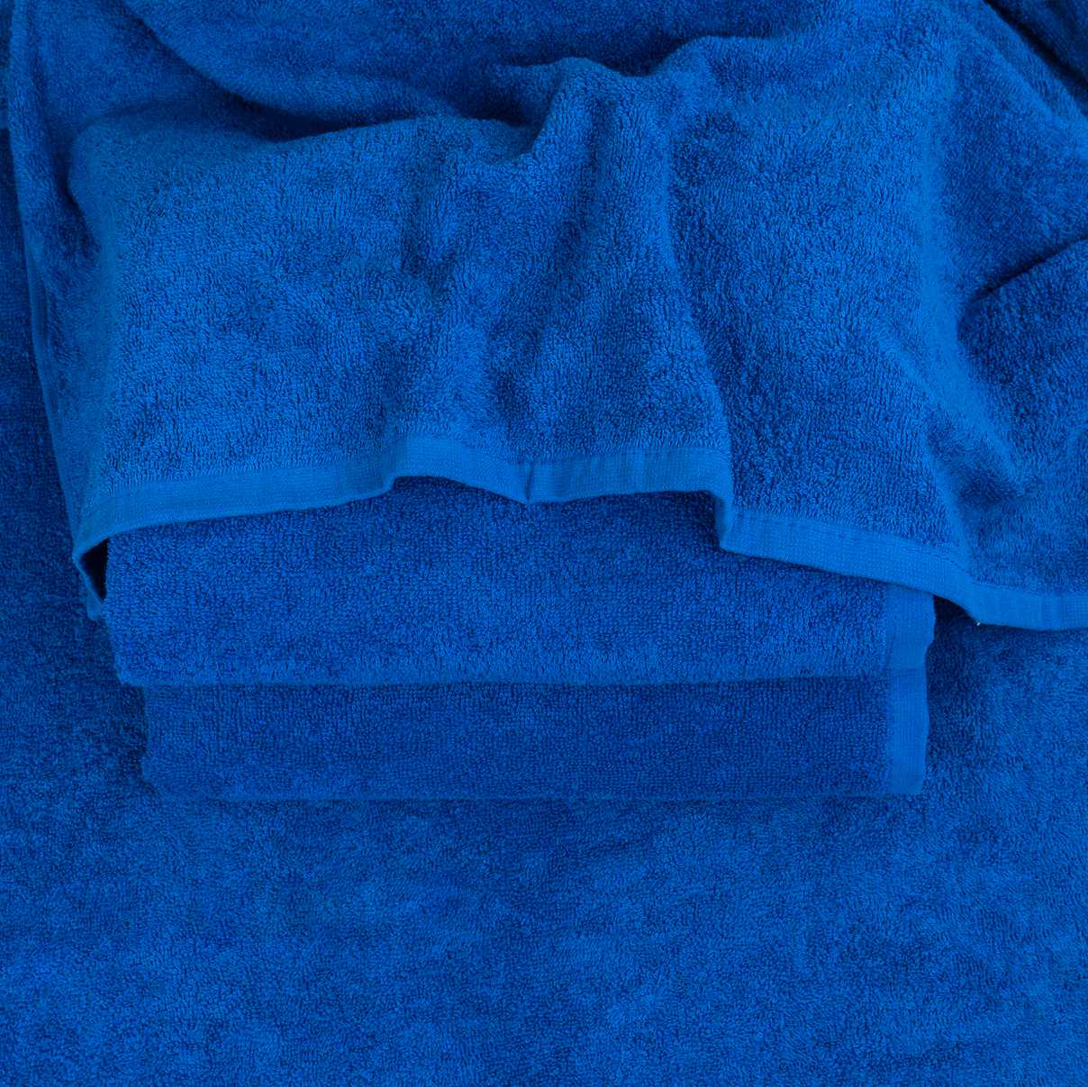 Набір рушників махрових GM Textile 50х90 см/70х140 см 2 шт. Синій (400k140i90-blue) - фото 3