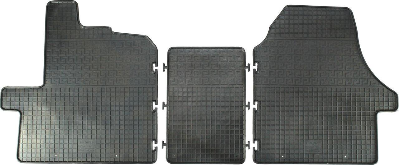 Коврики автомобильные в салон Polytep Fiat Ducato с 06 г.в. 3 шт. Черный (15293003)