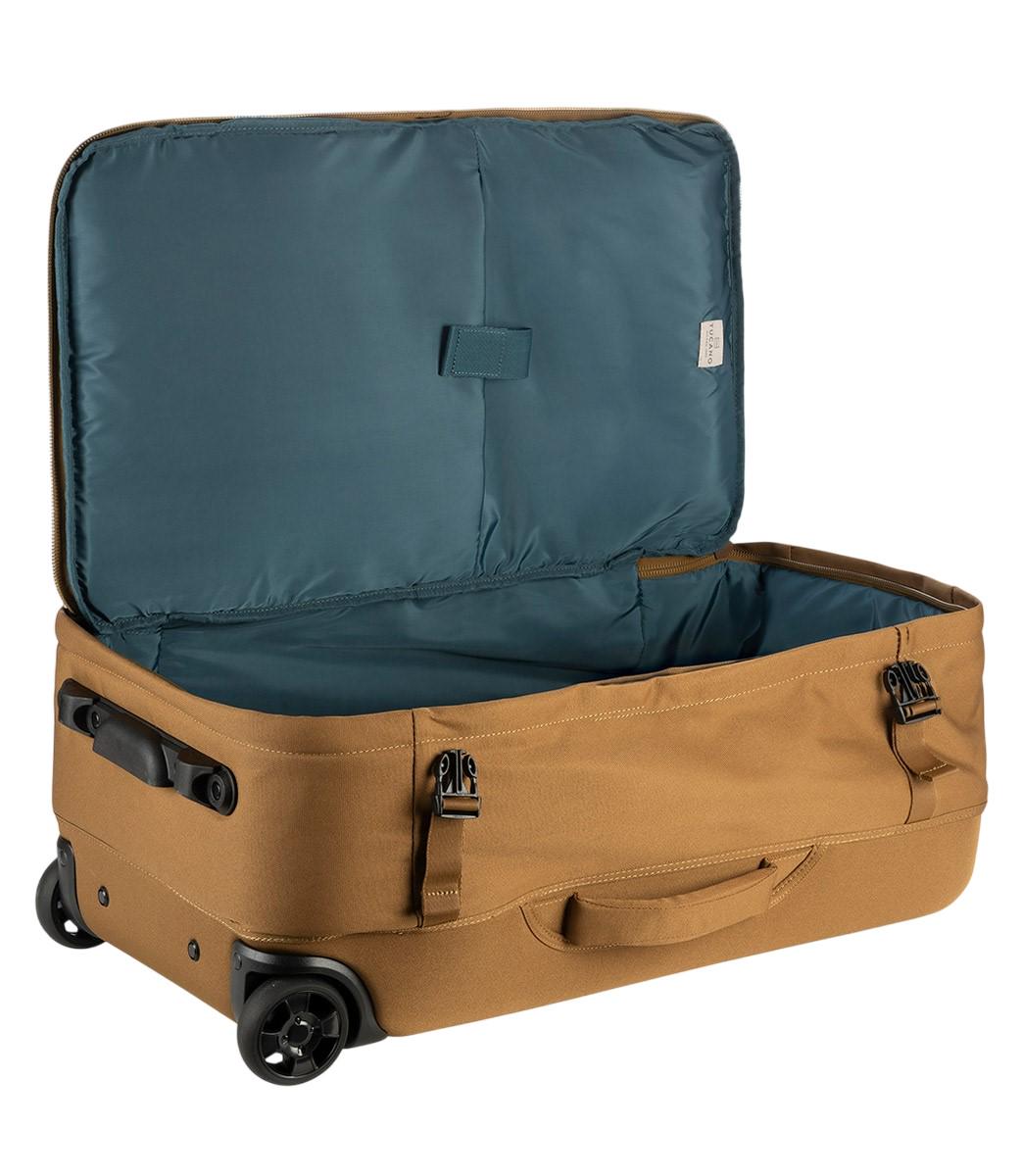 Сумка на колесах Tucano Tugo M Trolley полиэстер телескопическая ручка 45 л Коричневый (635999) - фото 10 Сумка на колесах Tucano Tugo M Trolley полиэстер телескопическая ручка 45 л Коричневый (635999) - фото 10