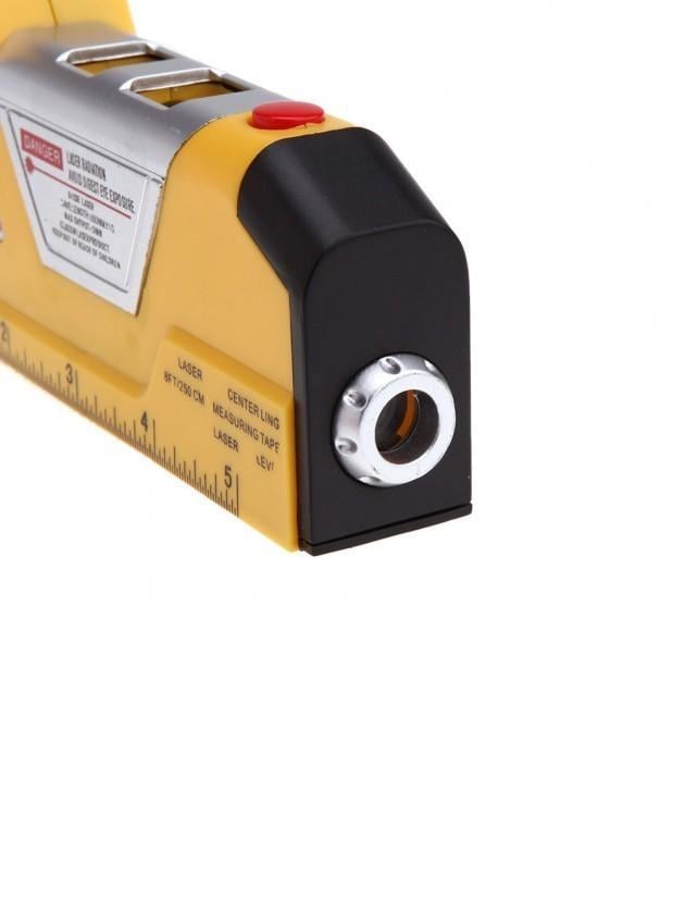 Лазерный уровень Easy Fix Laser Level Pro PRO 3 со встроенной рулеткой (5936158) - фото 5