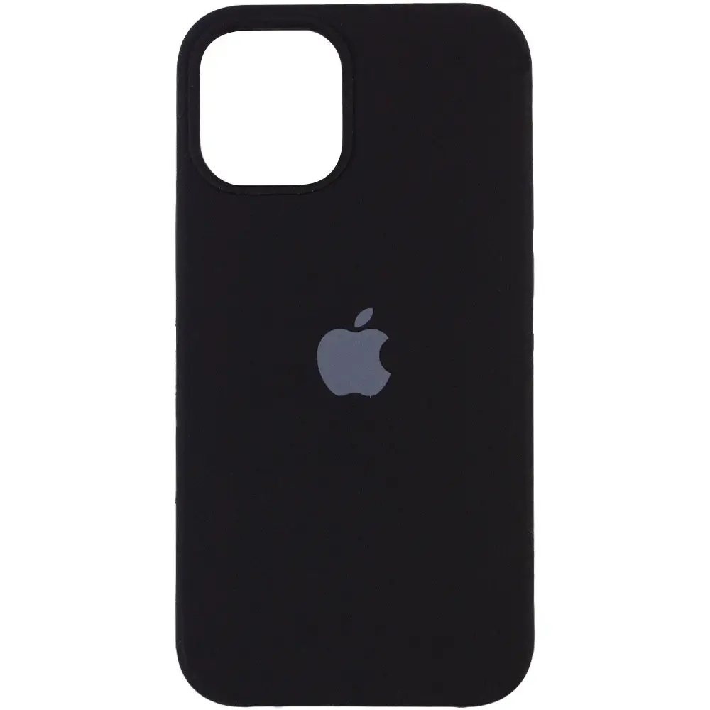 Оригінальний силіконовий чохол на Apple Iphone 12 / 12 Pro Black