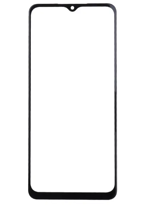 Стекло для переклейки дисплея для Samsung A03 Core/A032 Черный (000539981)