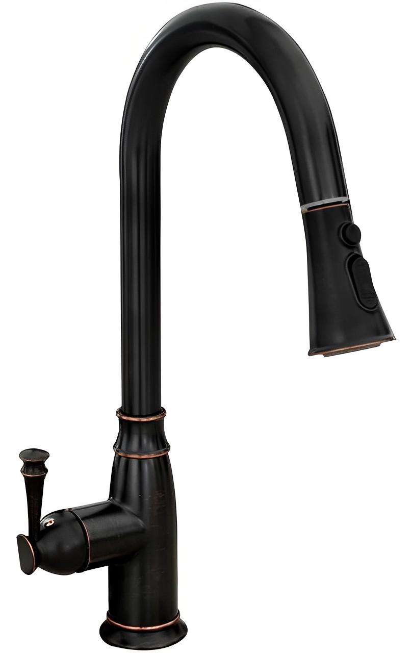 Смеситель для кухни Rea DECO OLD Rea-B0182 BLACK (117355)