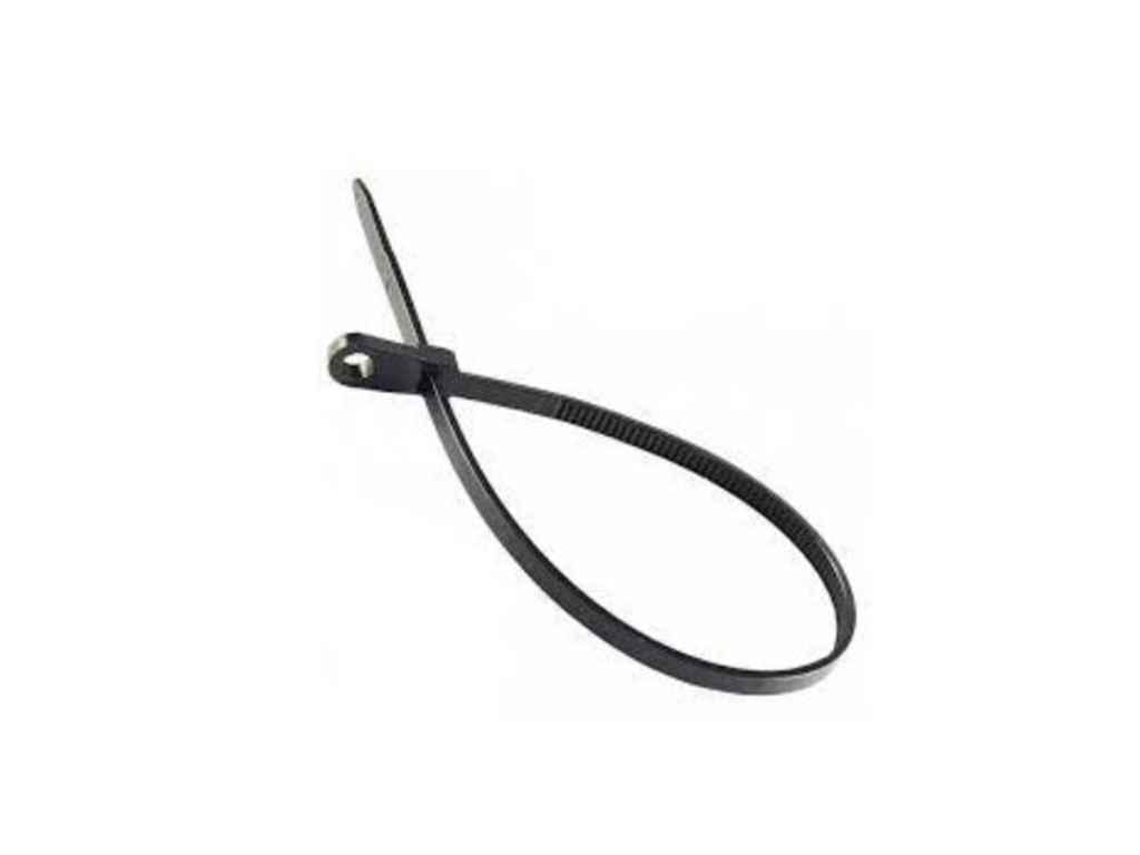 Хомут с кольцом Sokol нейлоновый 4x150 100 шт. Черный (1100181) - фото 1 Хомут с кольцом Sokol нейлоновый 4x150 100 шт. Черный (1100181) - фото 1