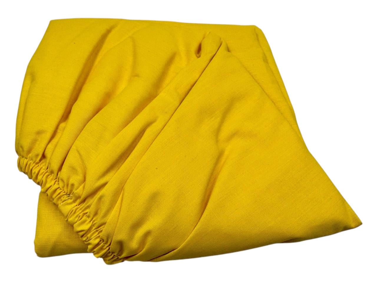 Простыня на резинке Однотон из бязи 70х140 см Желтый (G-5491/x из бязи 70) Простыня на резинке Однотон из бязи 70х140 см Желтый (G-5491/x из бязи 70)