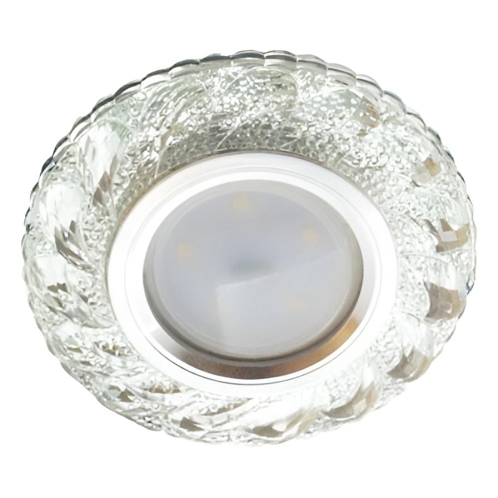 Спот Lemanso ST6320 MR16 с подсветкой 3W 6500K с драйвером Прозрачный (12401)