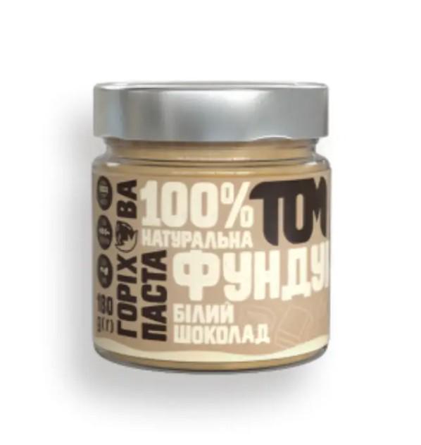 Паста ТОМ из фундука и белого шоколада 180 г