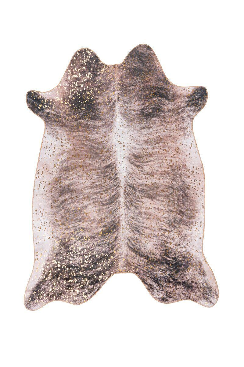 Ковер в виде шкуры Kayoom Western 225 Золотистый/Темно-коричневый (Y6VT2-130-170)