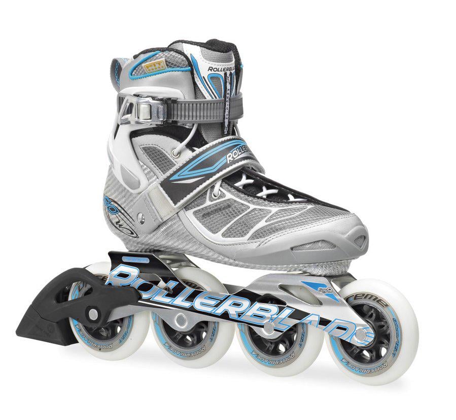 Ковзани роликові Rollerblade TEMPEST 90 W Сірий/Блакитний (07302300 815)