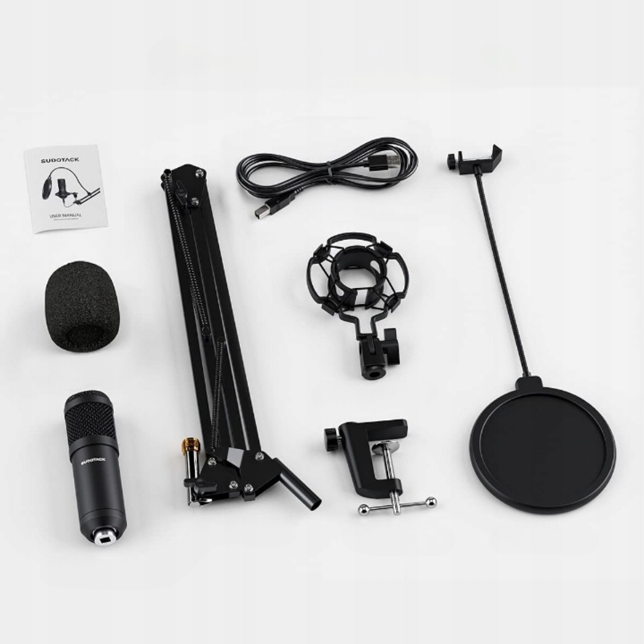 Мікрофон конденсаторний SUDOTACK ST-800 USB (X001QA97PP) - фото 3 Мікрофон конденсаторний SUDOTACK ST-800 USB (X001QA97PP) - фото 3