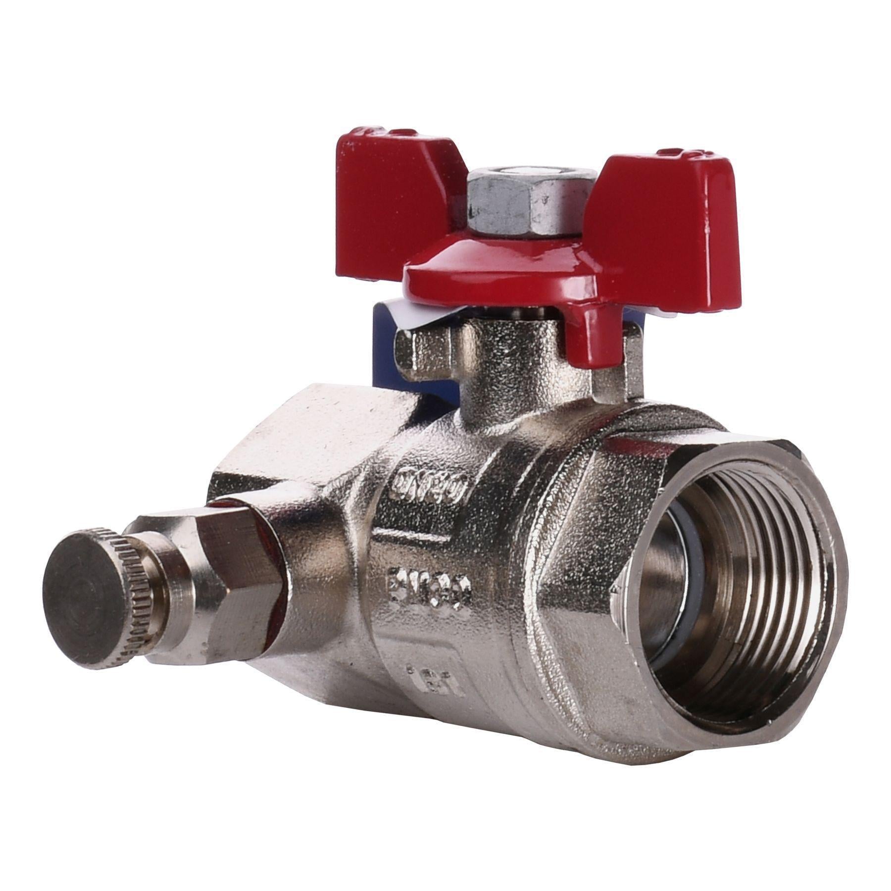 Кран шаровый полнопроходной Arco VA30 3/4″ 152204 с краном Маевского (000019850) Кран шаровый полнопроходной Arco VA30 3/4″ 152204 с краном Маевского (000019850)