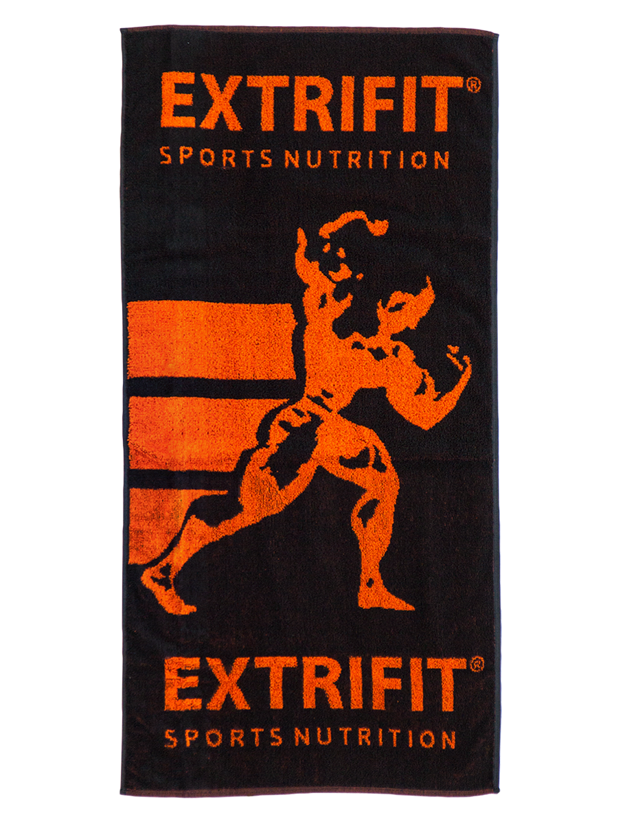 Рушник Extrifit Towel Big Black/Orange (00000020782)