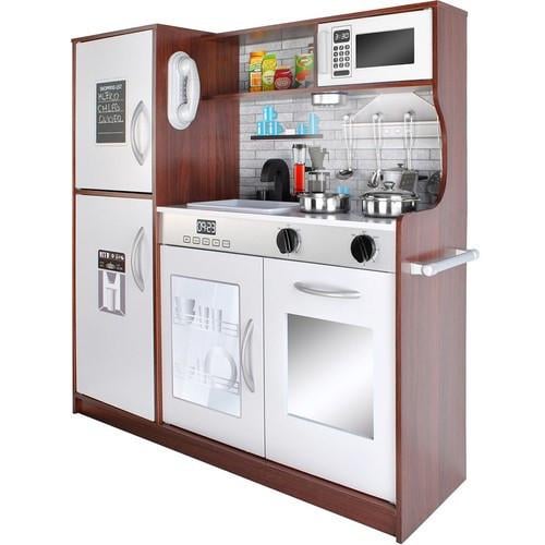 Деревянная детская кухня Kruzzel 22114 с подсветкой и звуками (5095bf-3169920944)