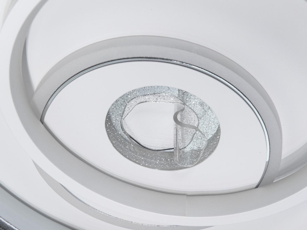 Люстра светодиодная с регулируемой температурой для гостиной 12301-2 51 Вт Белый (2673877360) - фото 3