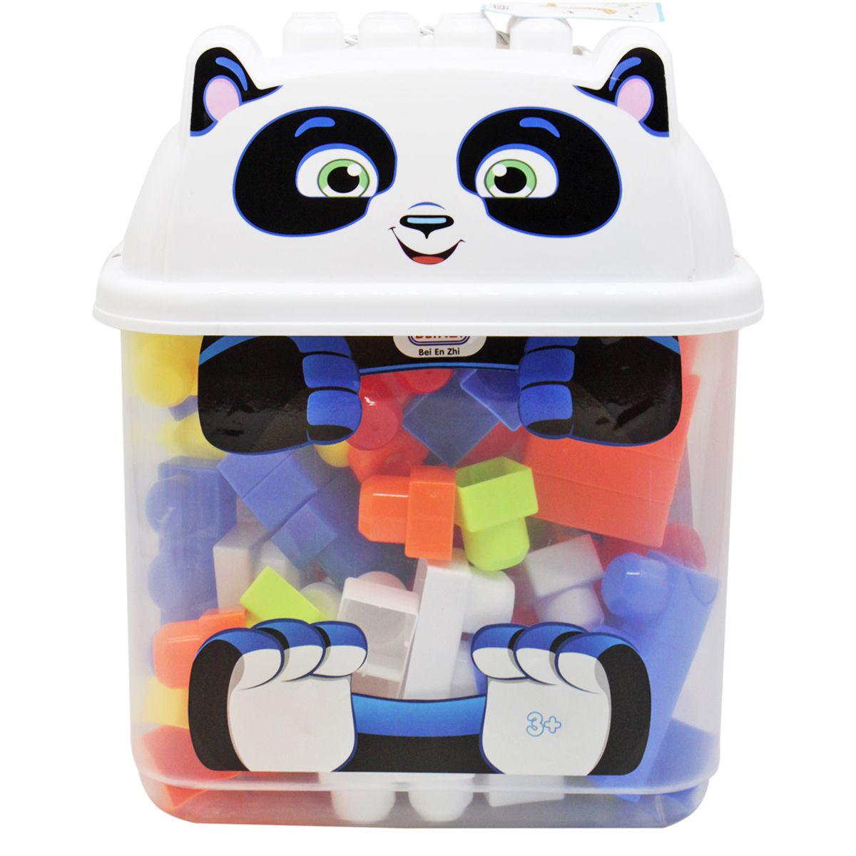 Конструктор пластиковий Пандочка 70 деталей в контейнері (177194)