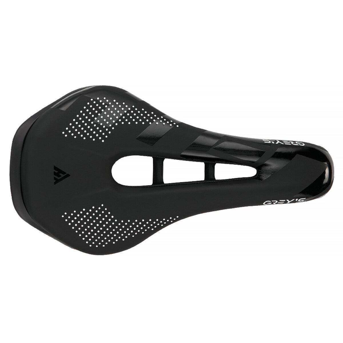 Седло велосипедное GREY'S 265 мм х135 мм Черно-серый - фото 2 Седло велосипедное GREY'S 265 мм х135 мм Черно-серый - фото 2