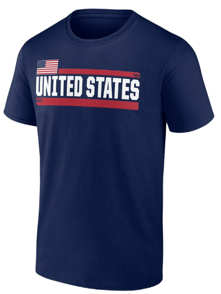 Футболка унісекс FANATICS 2XL Темно синій (28345164)