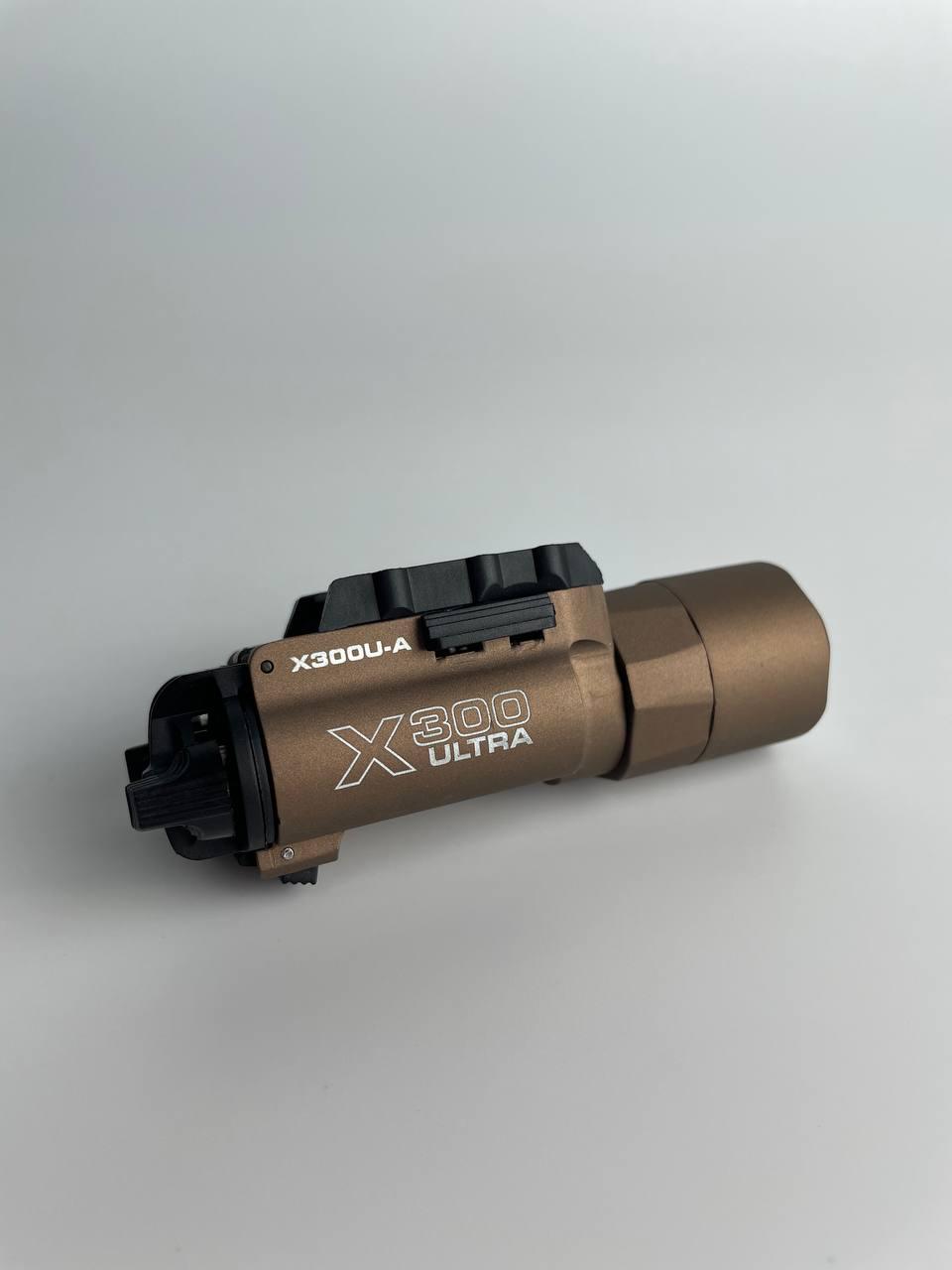 Фонарь Tactical Flashlight X300 Ultra Золотой - фото 4 Фонарь Tactical Flashlight X300 Ultra Золотой - фото 4