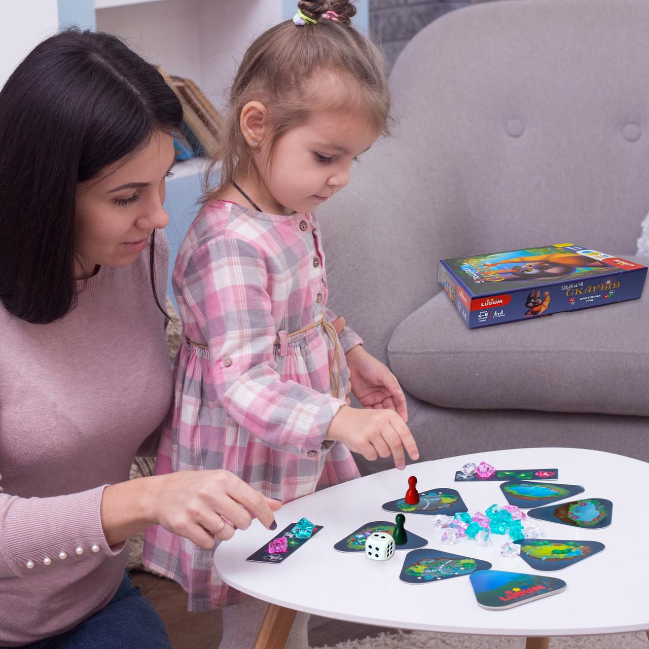 Настільна гра Ludum Шукачі скарбів (LD-1049-55) - фото 5 Настільна гра Ludum Шукачі скарбів (LD-1049-55) - фото 5