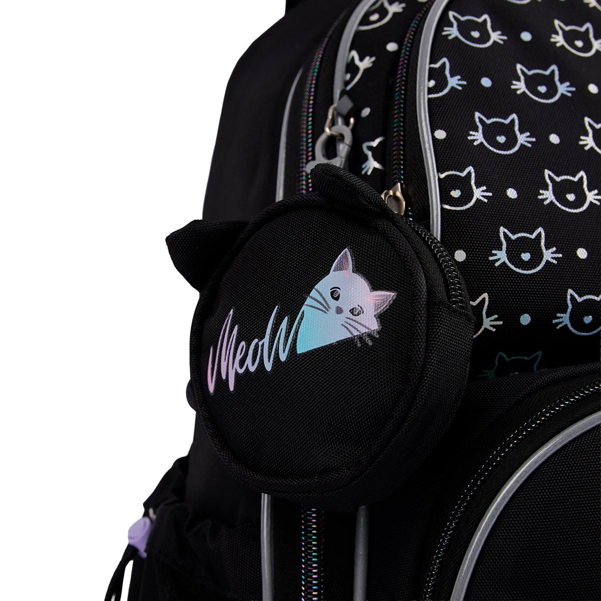 Школьный рюкзак полукаркасный YES Smiling Cats S-100 (559871) - фото 8 Школьный рюкзак полукаркасный YES Smiling Cats S-100 (559871) - фото 8