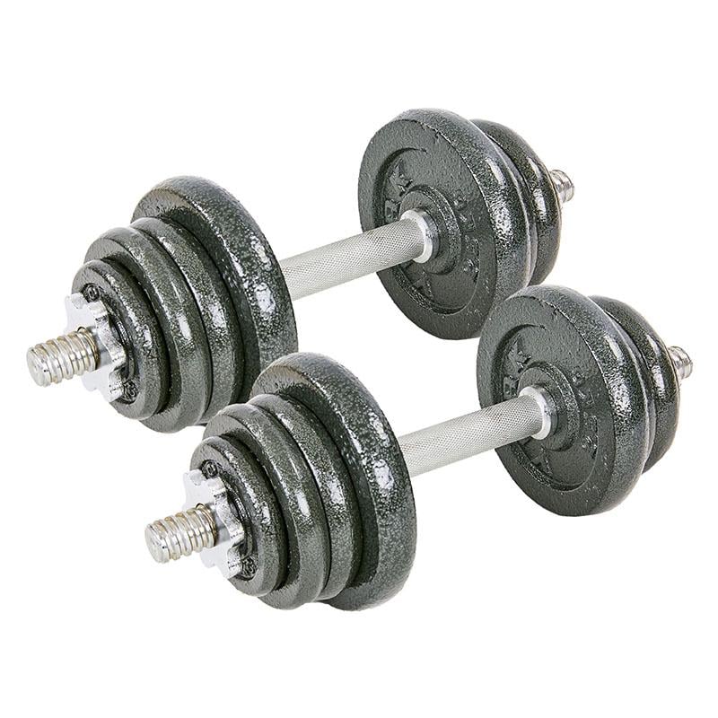 Гантели разборные York TA-8213-25 стальные 125 кг Черный (56508178)