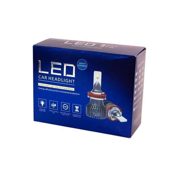 Комплект Led ламп HeadLight F1X HB4 52 Вт 12 В 8400 Лм с активным охлаждением увеличенная светоотдача - фото 3