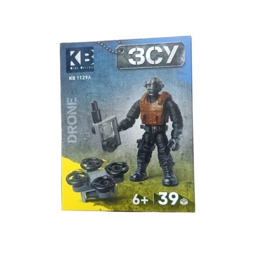 Конструктор Limo Toy военный 39 деталей (KB 1129А)