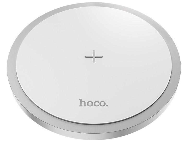 Бездротовий зарядний пристрій Qi Hoco CW26 Білий (1326485563)