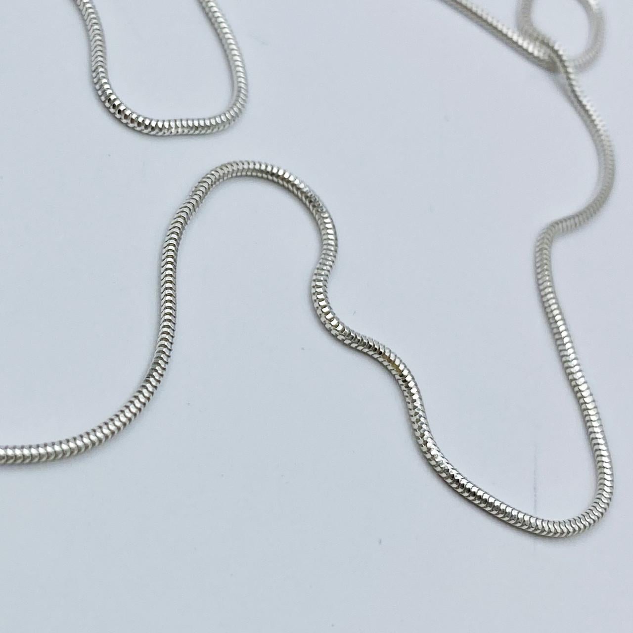 Цепочка серебряная Снейк 50 см 2,2 г